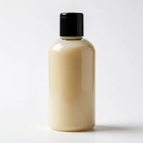 Hair wax bottle, product for hair salon or barbershop, on white background.