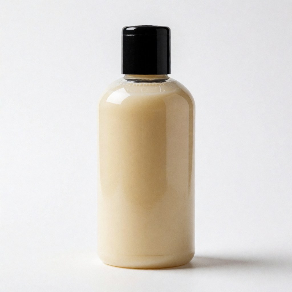 Hair wax bottle, product for hair salon or barbershop, on white background.