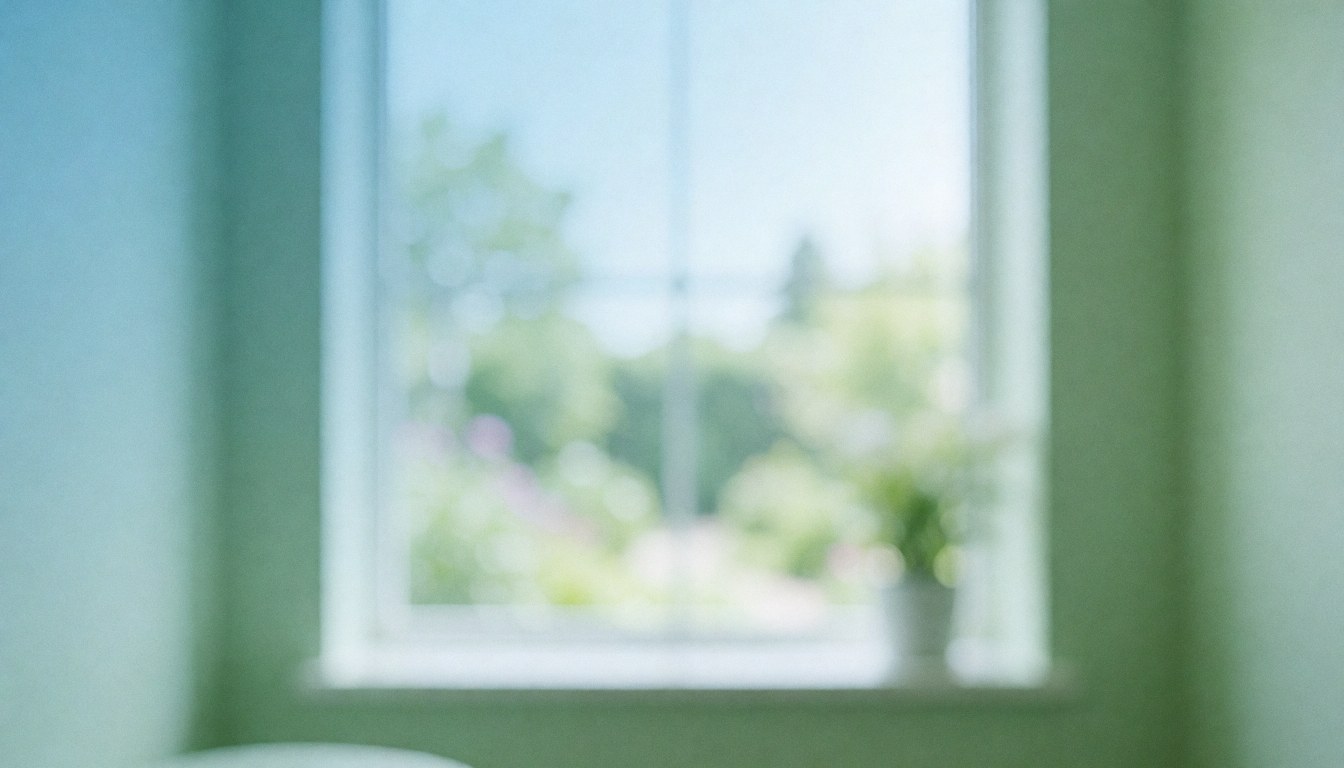 A smooth green gradient background suitable for text overlays, conveying calmness and tranquility for therapy or wellness contexts