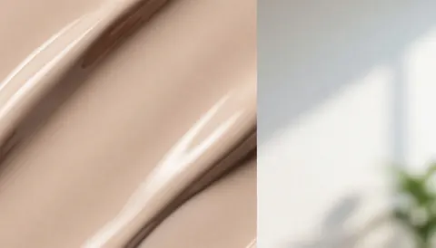 Smooth beige gradient texture suitable for nail salon marketing materials and text overlays