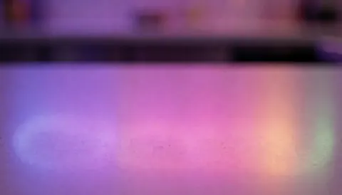 Vibrant purple and pink neon gradient background suitable for bar and cocktail business text overlays