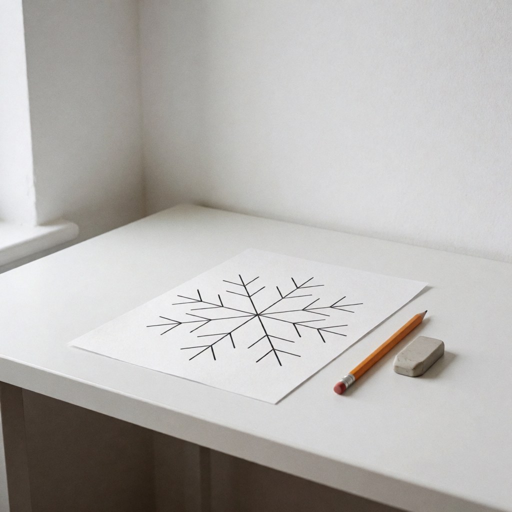 Writing template on textured paper with pencil and eraser on white desk for writing school